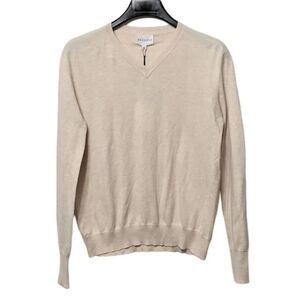 NWT FELICITE 100% Cashmere V-Neck Sweater S